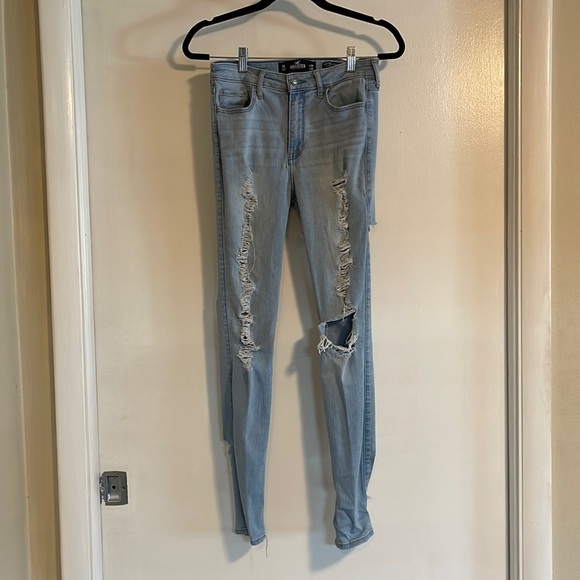 Denim - Hollister high-rise super skinny jeans